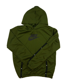 Tmavě zelená sportovní mikina vel. 170 Nike 