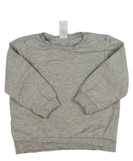 Šedá melírovaná mikina H&M