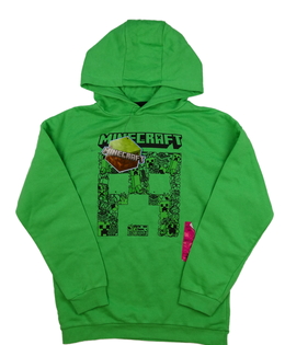 Nová zelená mikina Minecraft Primark 