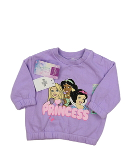 Nová fialová mikina s princeznami Disney Primark 