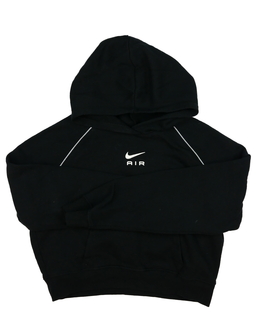 Černá crop mikina Nike 