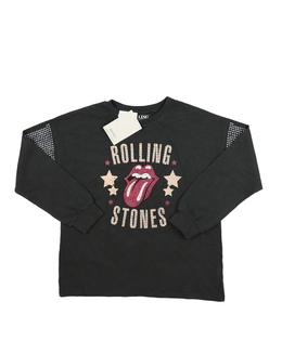 Nová šedá slabá mikina The Rolling Stones Next