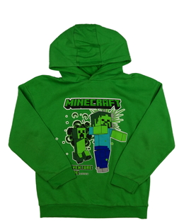 Zelená mikina Minecraft Primark 