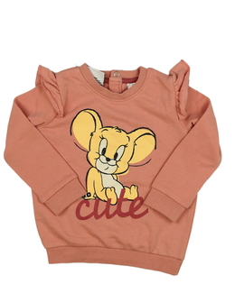Oranžová mikina s volánky Tom&Jerry 