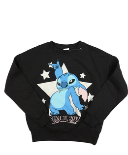 Tmavě šedá mikina Stitch Disney 
