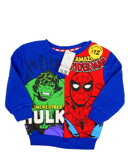 Nová modrá mikina Spider-man George