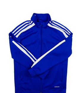 Modrá sportovní mikina Adidas