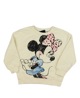 Krémová mikina Minnie Disney Primark 
