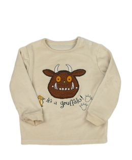 Hnědá hebká mikina The Gruffalo George