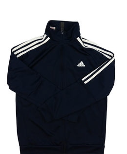 Tmavě modrá sportovní mikina Adidas