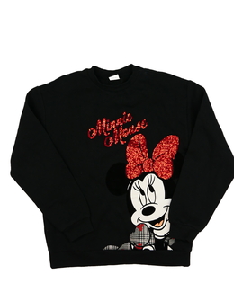 Černá mikina Minnie Disney George