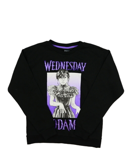 Krásná černá mikina Wednesday Primark 
