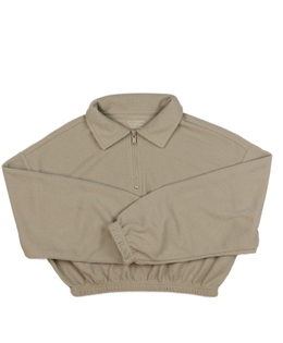 Hnědá crop mikina Primark 