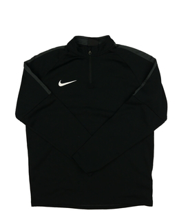 Černo-šedá sportovní mikina Nike 