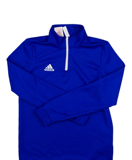 Modrá sportovní mikina Adidas