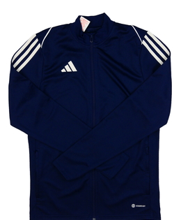 Modrá sportovní mikina vel. 176 Adidas