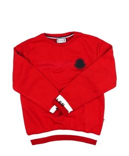 Červená mikina Moncler 