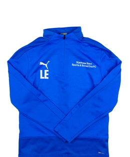 Modrá sportovní mikina Puma 