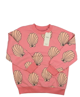 Nová růžová mikina s mušlemi M&S
