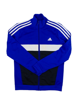 Modrá sportovní mikina Adidas 