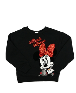 Černá mikina Minnie Disney George