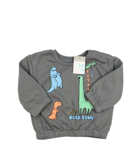 Nová šedá dinosauří mikina Primark 