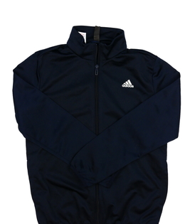 Tmavě modrá sportovní mikina Adidas 