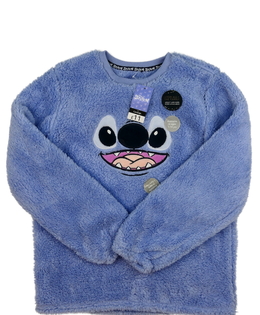 Nová modrá oversize mikina Stitch George