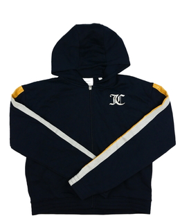 Tmavá kratší mikina vel. 170 Juicy Couture 