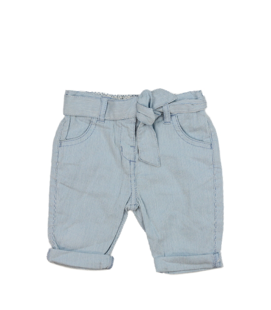 Modré pruhované kraťasy 