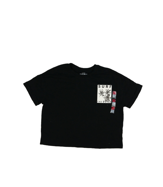 Nový černý crop top M&S