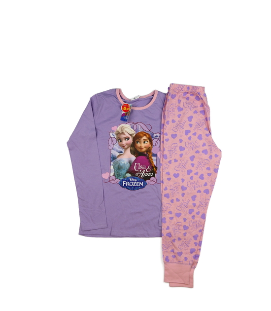Nové fialovo-růžové pyžamo Disney Frozen 