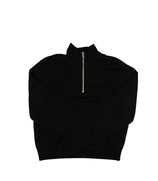 Černá crop mikina H&M