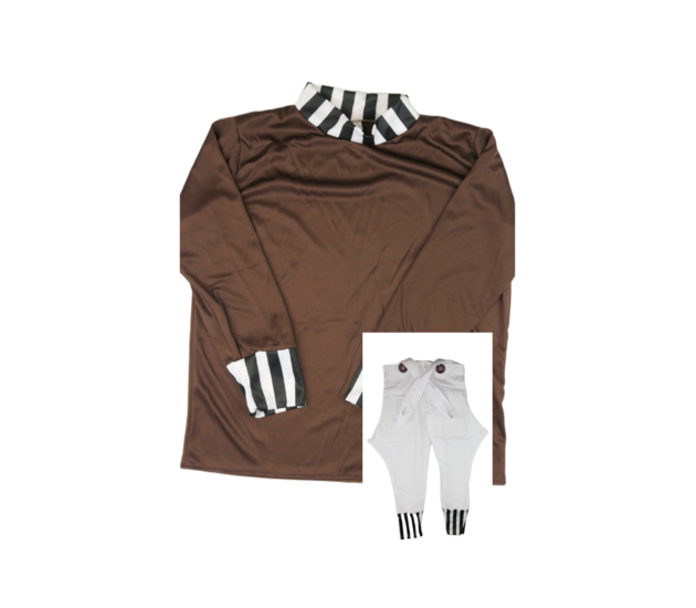 Kostým Umpa-Lumpa (Karlík a tov.na čokoládu)