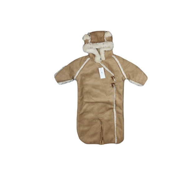 Nový hnědý kojenecký overal Gap