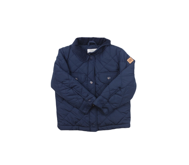 Modrá prošívaná zimní bunda F&F