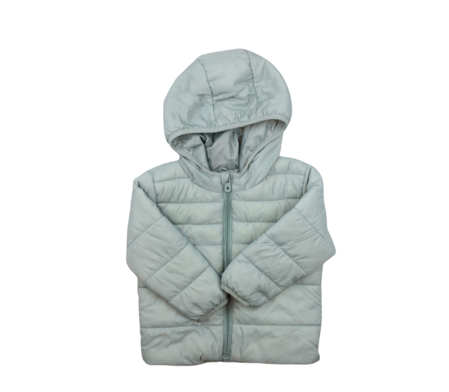 Zelená prošívaná přechodová bunda Primark