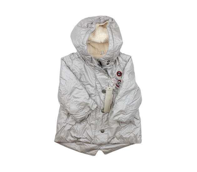 Nová šedá nepromokavá přechodová bunda