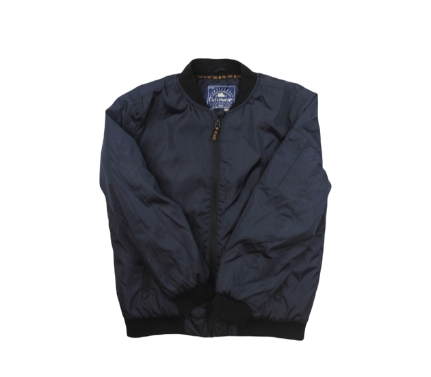 Modrá teplejší přechodová bunda George