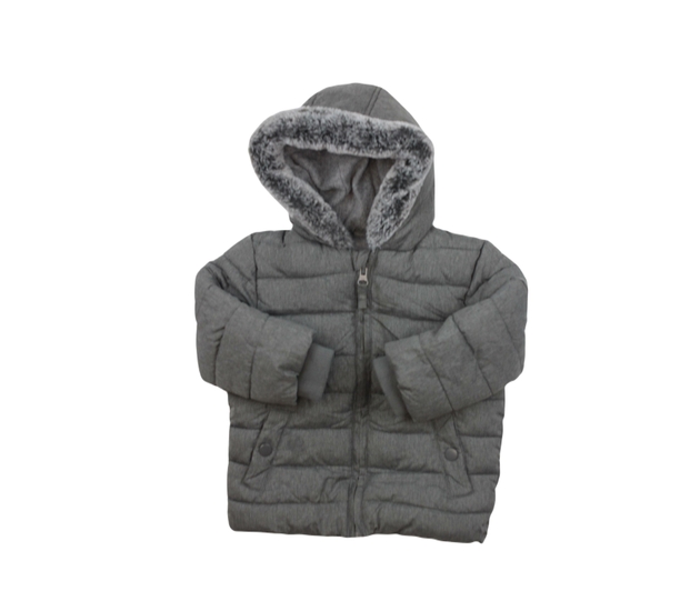 Šedá melírovaná zimní bunda George