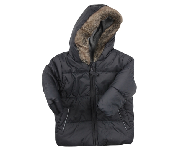 Tmavošedá prošívaná bunda George