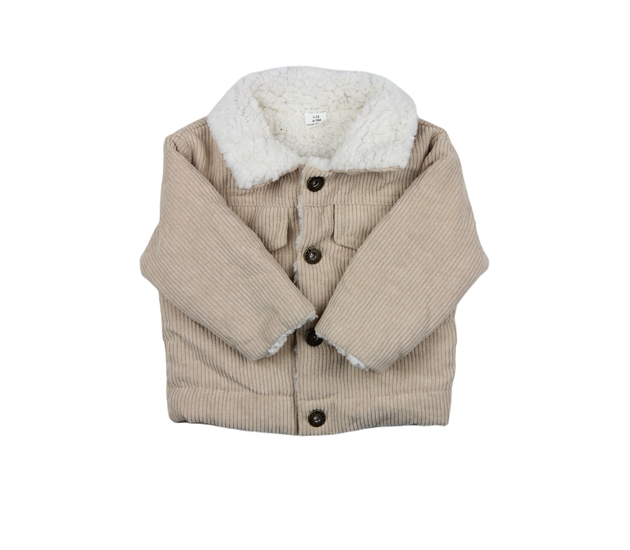 Krémová bundička s vnitřním chlupem