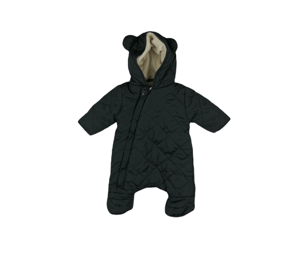 Tmavošedý zimní overal Primark