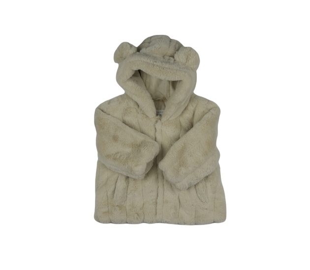 Hnědý chlupatý kabátek Primark