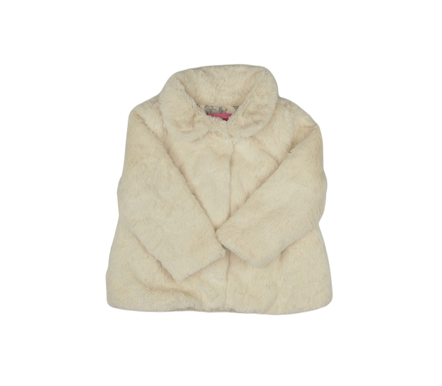 Krémový chlupatý kabátek Primark