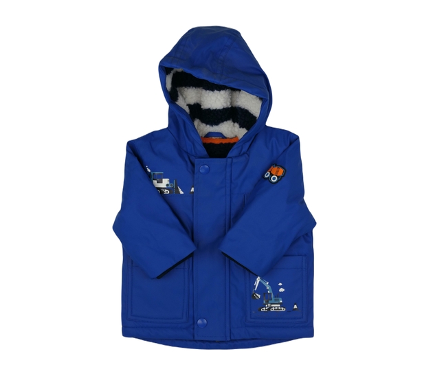 Krásná modrá nepromokavá bunda Next