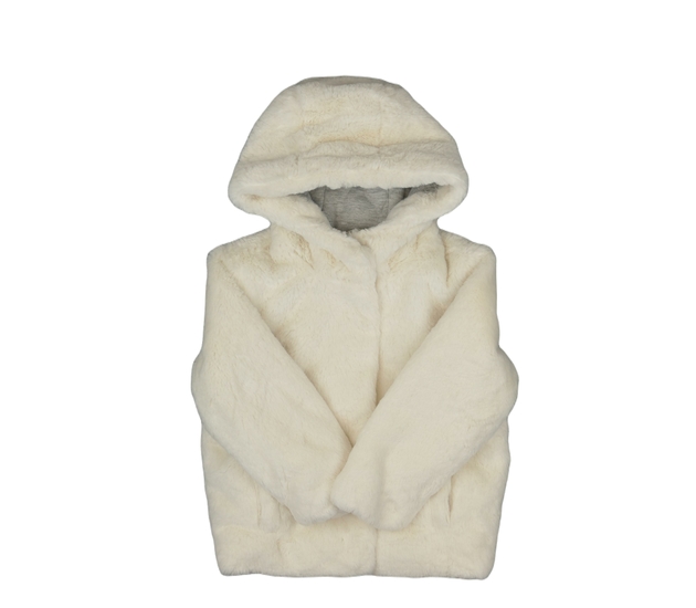 Krémová chlupatá bundička Primark