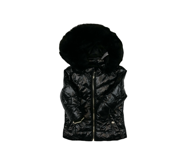 Černá nepromokavá zimní bunda River Island