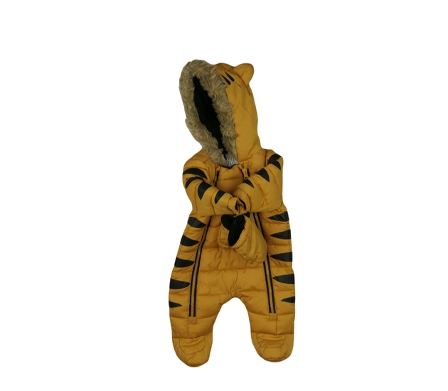 Hnědý zimní overal F&F