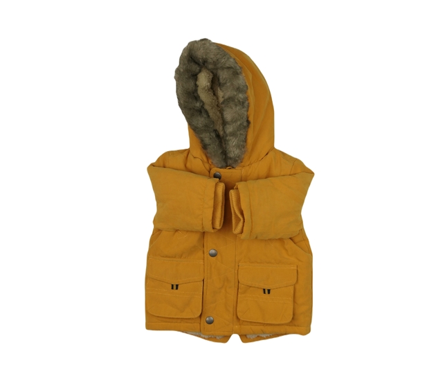 Žlutá zimní bunda George